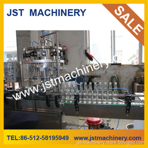 Glass Bottle Linear Type Beer Filling Line / Plant / Machine